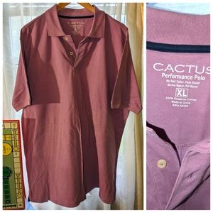 Cactus brand men's polo shirt